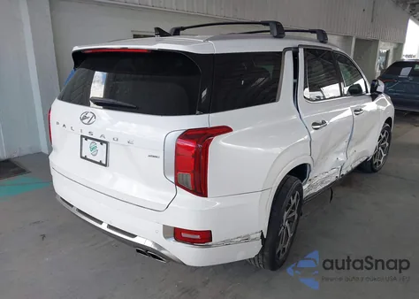 2022 Hyundai Palisade Calligraphy z USA, uszkodzony, nr VIN KM8R7DHE7NU478101